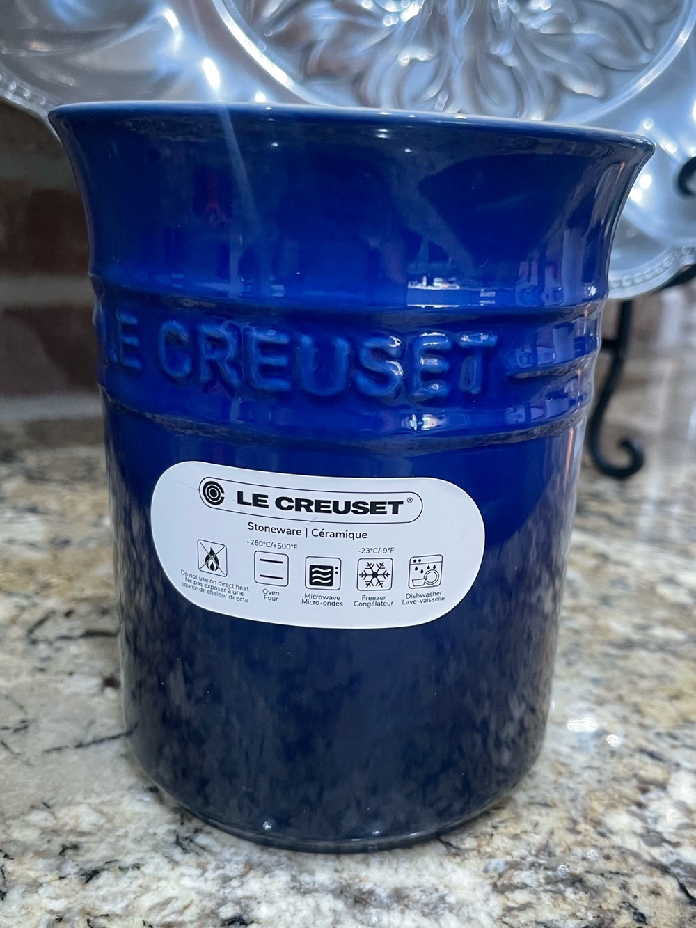 Le Creuset Second Choix 1.L Utensil Crock - INDIGO -Brand new!